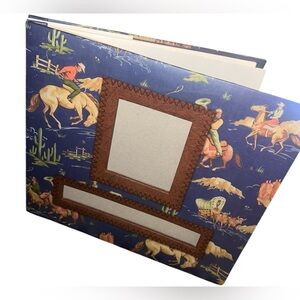 K&Company western cowboy album scrapbook
